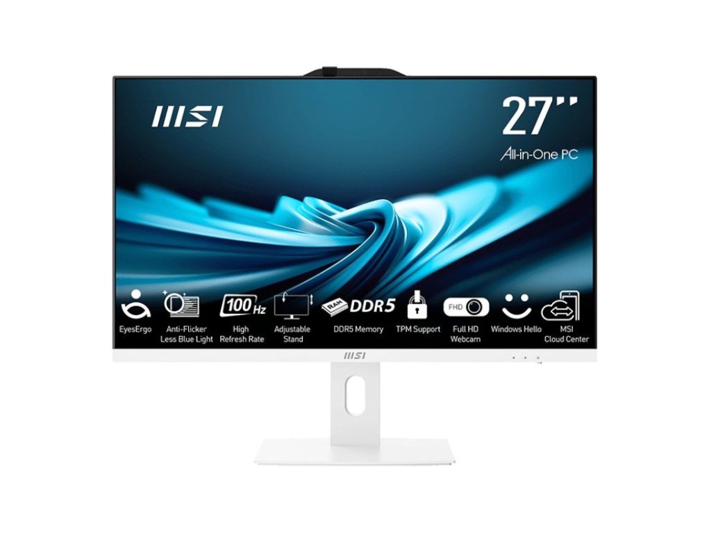 MSI PRO AP272P 14M-892CZ - 27"/FHD/i7-14700/16GB/1TB SSD/UHD 770/Windows 11 Pro/Bílá/3R (PRO AP272P 14M-892CZ)