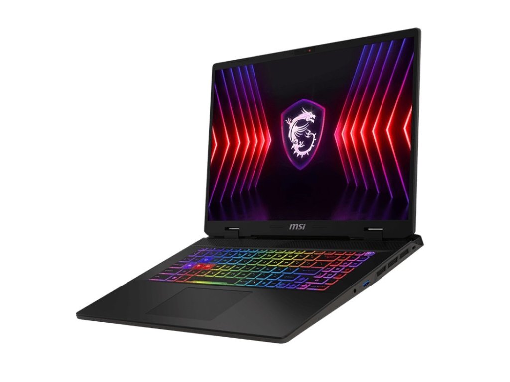 MSI Sword 17 HX B14VFKG - 17" 2560x1600 QHD, i7-14650HX, 32GB RAM, 1TB SSD, RTX 4060, DOS, Gray (9S7-17T214-217)