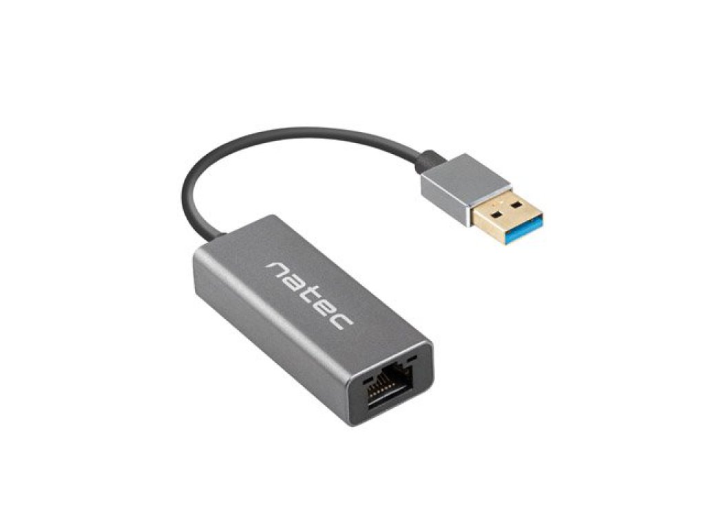 NATEC CRICKET externí Ethernet síťová karta USB 3.0 1X RJ45 1GB (NNC-1924)