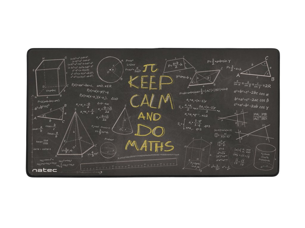 Natec Maths maxi podložka pod myš , 40x80cm (NPO-1455)