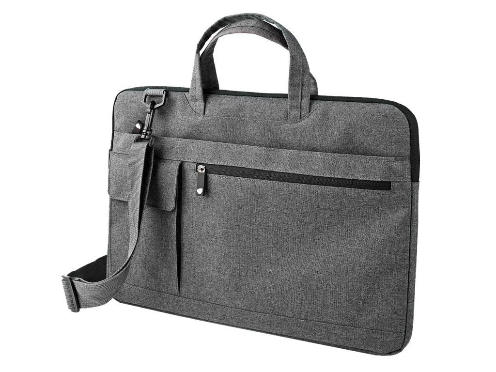 NEDIS brašna na notebook 15-16", ramenní popruh, 8 úložných kapes, černá (NBBG15150BK)