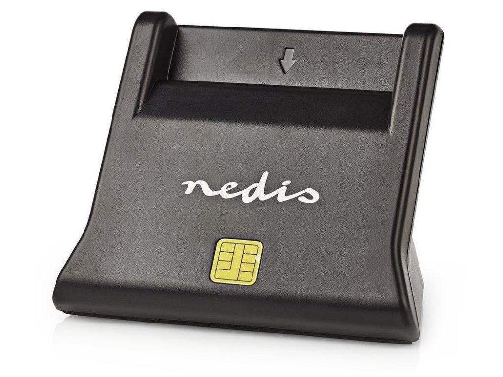NEDIS čtečka čipových karet (CRDRU2SM3BK)