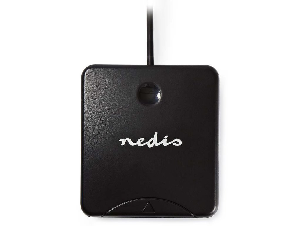 NEDIS ctecka cipových karet Smart Card (CRDRU2SM1BK)