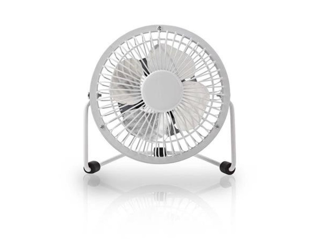Nedis - Kovový Mini Ventilátor (FNDK1WT10)
