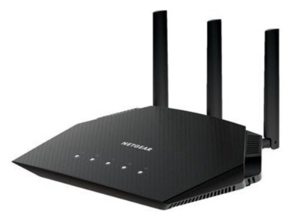NETGEAR RAX10 - Bezdrátový router 4portový switch - 1GbE - Wi-Fi 6 - Dual Band (RAX10-100EUS)