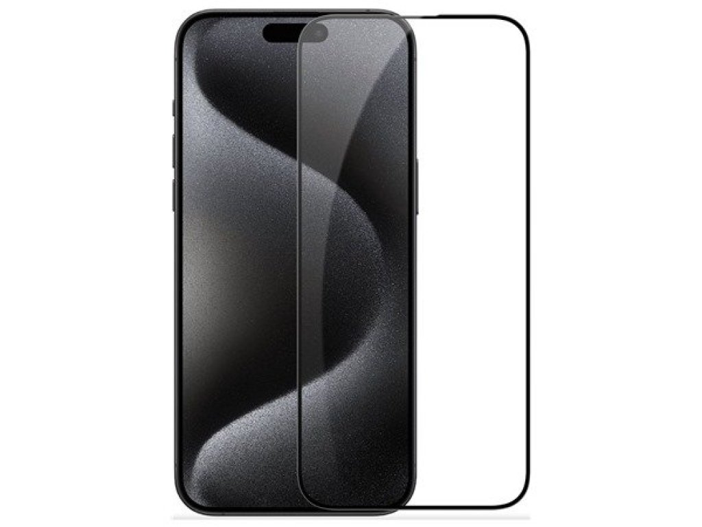 NILLKIN Tvrzené Sklo 2.5D CP+ PRO Black pro Apple iPhone 15 Pro Max (6902048268487)