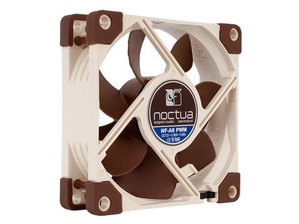NOCTUA 80x80x25 mm, 3pin (NF-A8 FLX)