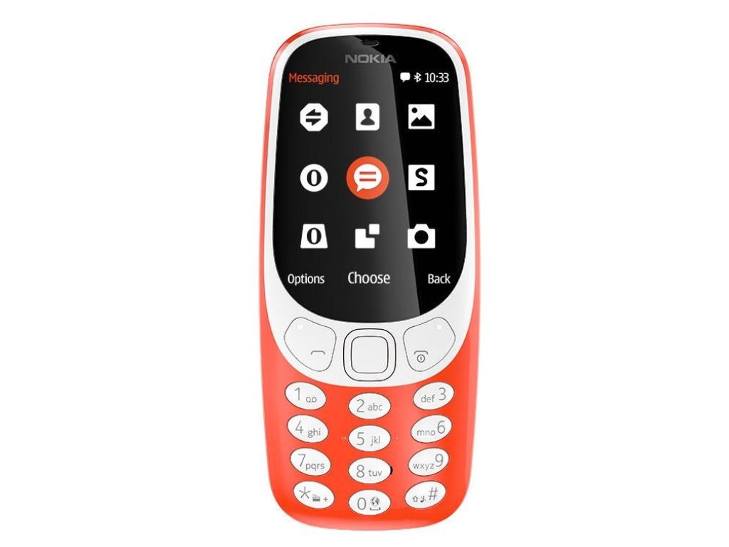 NOKIA 3310 Dual SIM 2017 Red (A00028109)