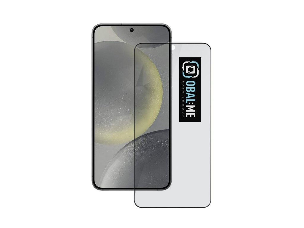 OBAL:ME Privacy 5D Tvrzené Sklo pro Samsung Galaxy S25 Black (8596311270499)