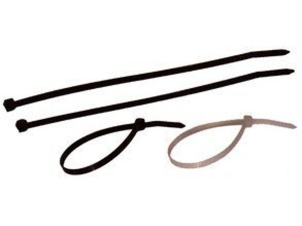 OBO BETTERMANN Vázací pásek 3.6x290mm /100ks/ bílý (zvp29)