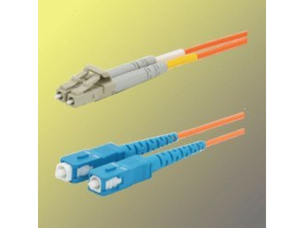 OEM kabel optický patch 50/125 LC-SC 1m