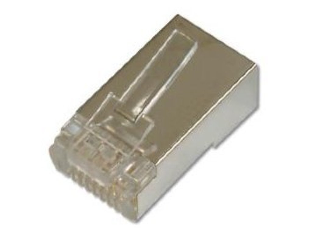 OEM konektor RJ45 FTP 8pinu 8P8C CAT6 (lanko/drát)