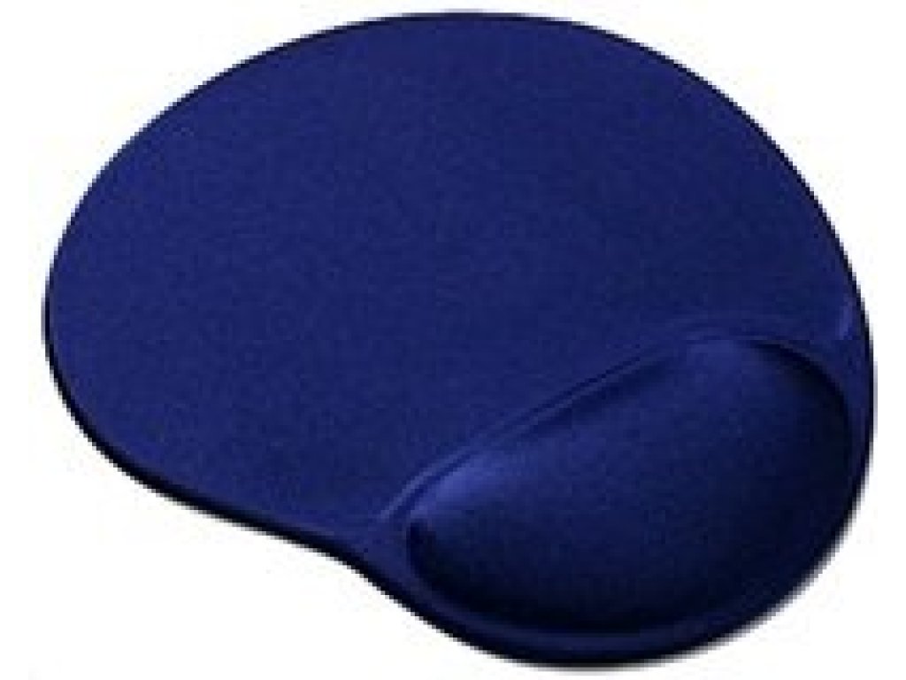 OEM podložka pod myš gelová, tmavě modrá ergonomická (YS-M11)