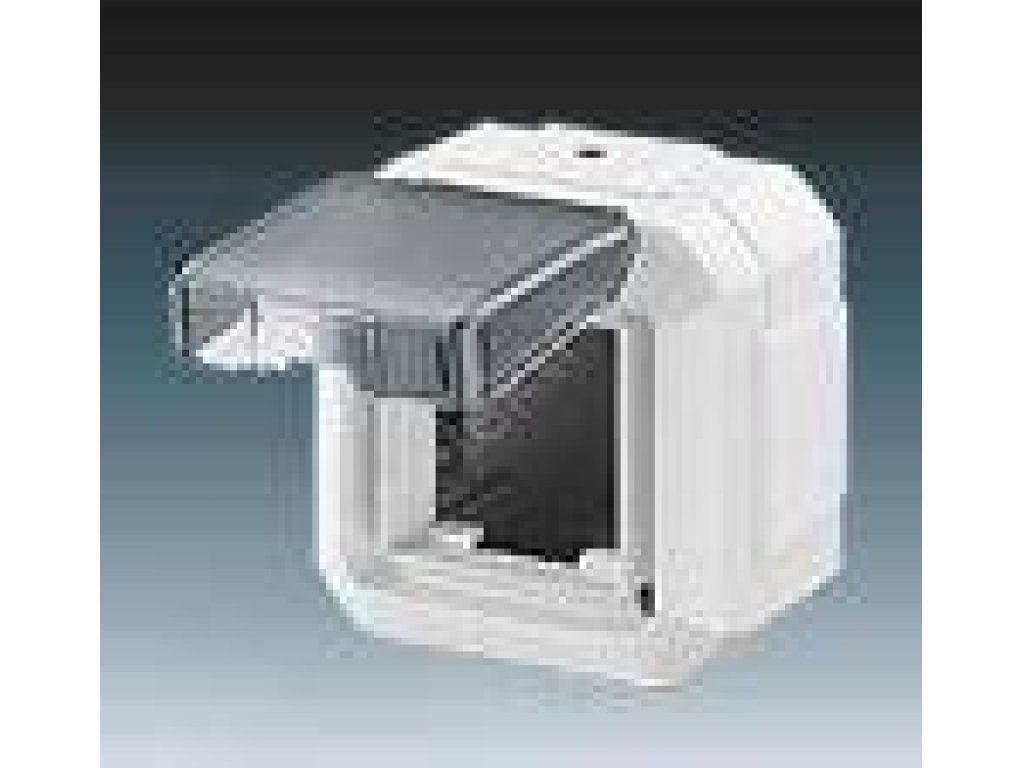 OEM zásuvka na omítku 2xRJ45 UTP Cat5e venkovní IP54