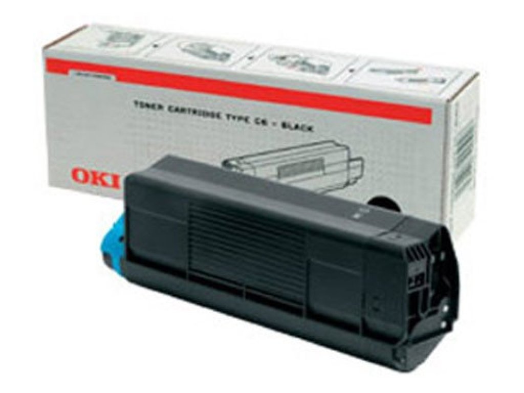 OKI Toner Cartridge, cerný, do C3200