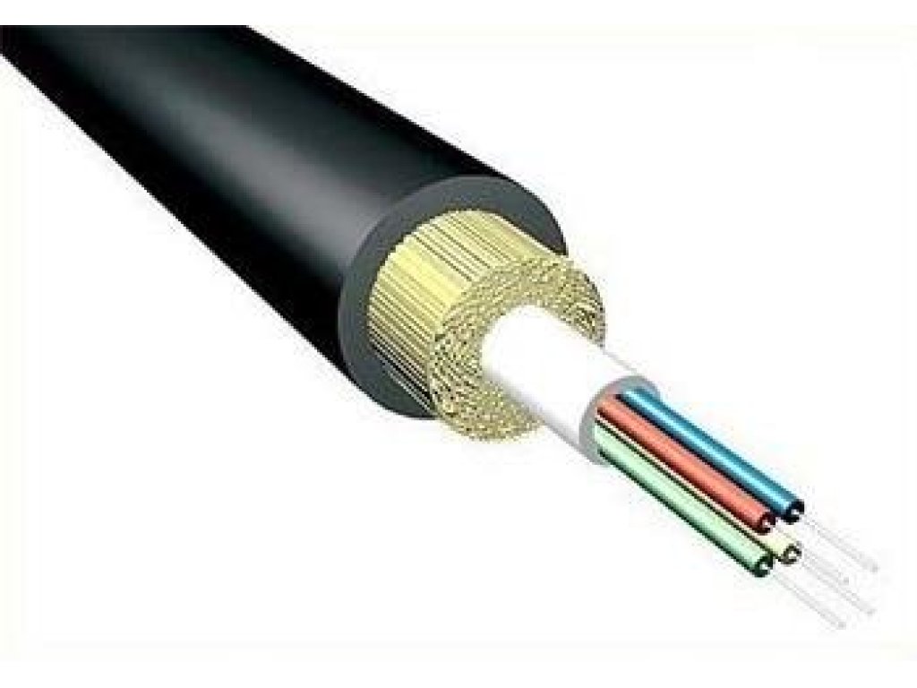 OPTIX Kabel gelový UNIV 09/125um, 48 vl., G657A1, LSOH, MLT, se základní ochranou proti hlodavcům (859558907066)
