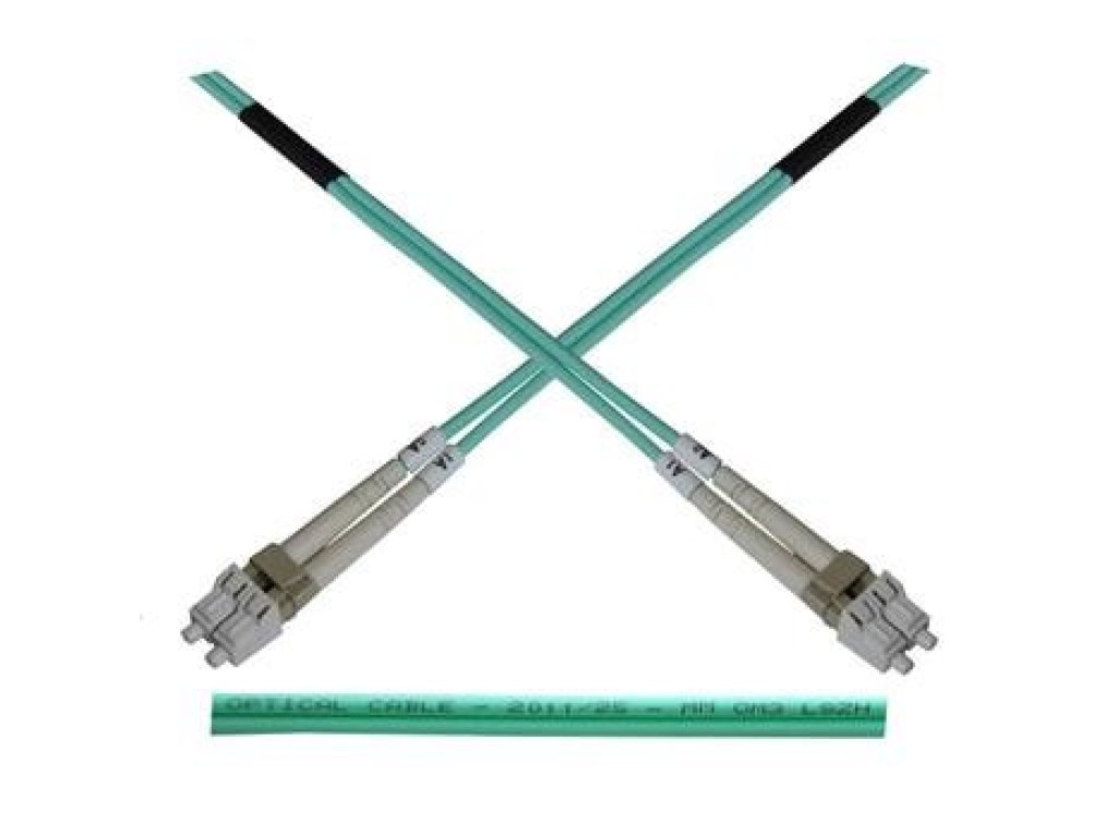 OPTIX LC-LC Optický patch cord  50/125 0,5m Duplex OM3