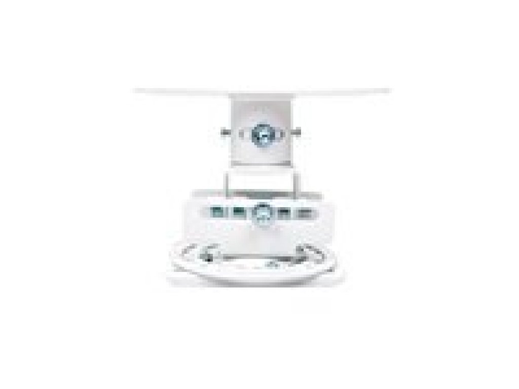 OPTOMA univerzální stropní držák, bílý (70mm), 15kg (OCM818W-RU)