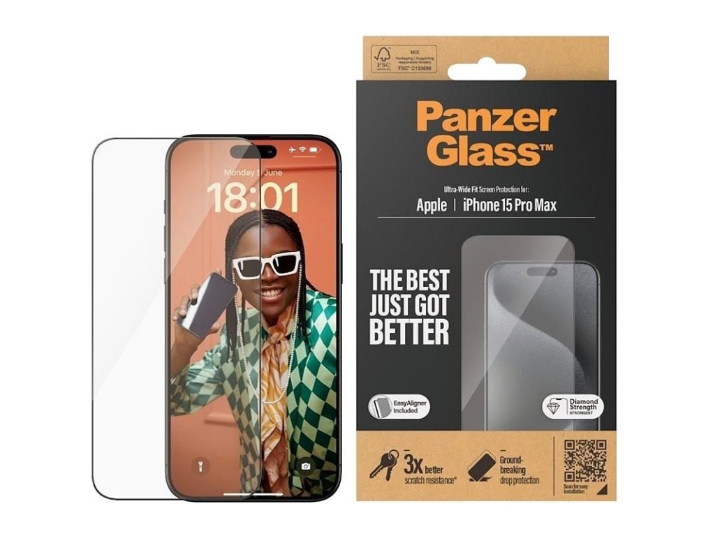 PanzerGlass Apple iPhone 15 Pro Max (2812)