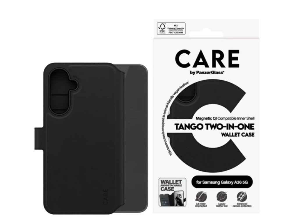 PanzerGlass CARE pouzdro Samsung Galaxy A36 Tango 2v1 Wallet
