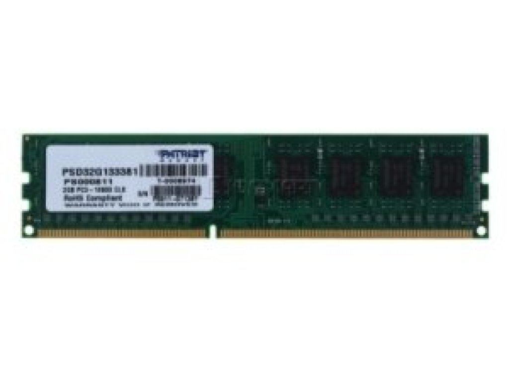 PATRIOT 4GB DDR3 1333MHz (PSD34G13332)