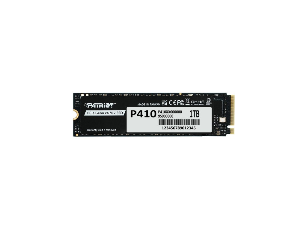 PATRIOT P410 1TB SSD M.2 NVMe (P410P1TBM28H) - Axes Computers