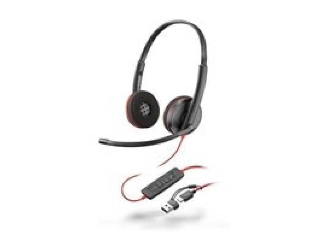 POLY Blackwire 3220 USB-C/A adaptér, stereo (8X228AA)