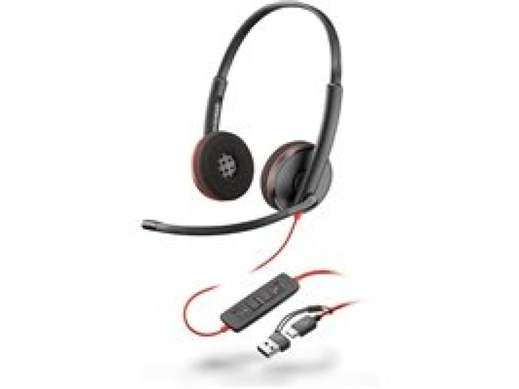 POLY Blackwire 3220 USB-C/A adaptér, stereo (bulk) (8X2J9A6)