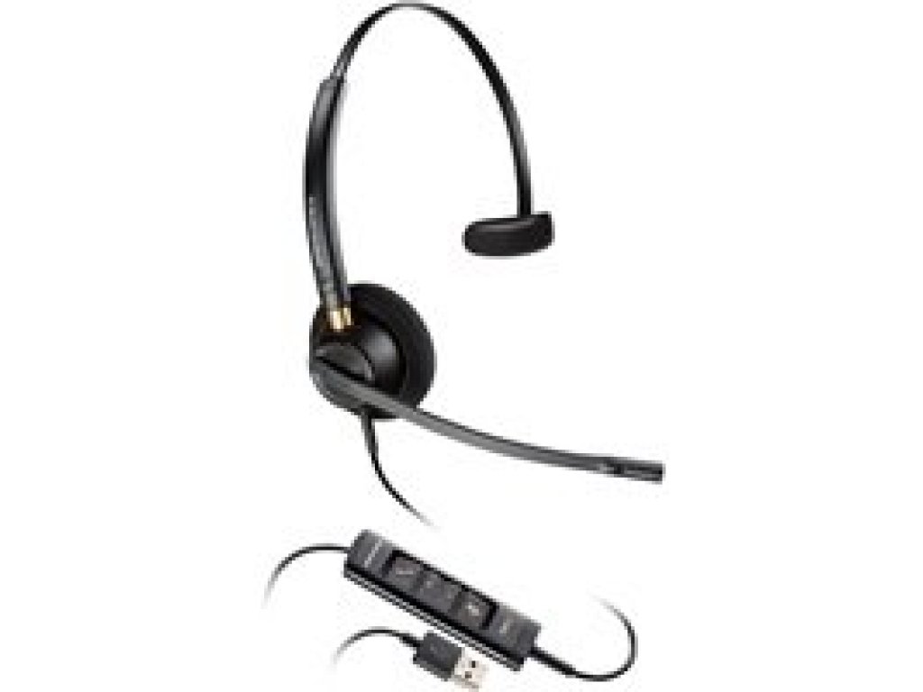 POLY EncorePro 515 Microsoft Teams Certified Monoaural with USB-A Headset (783R1AA)