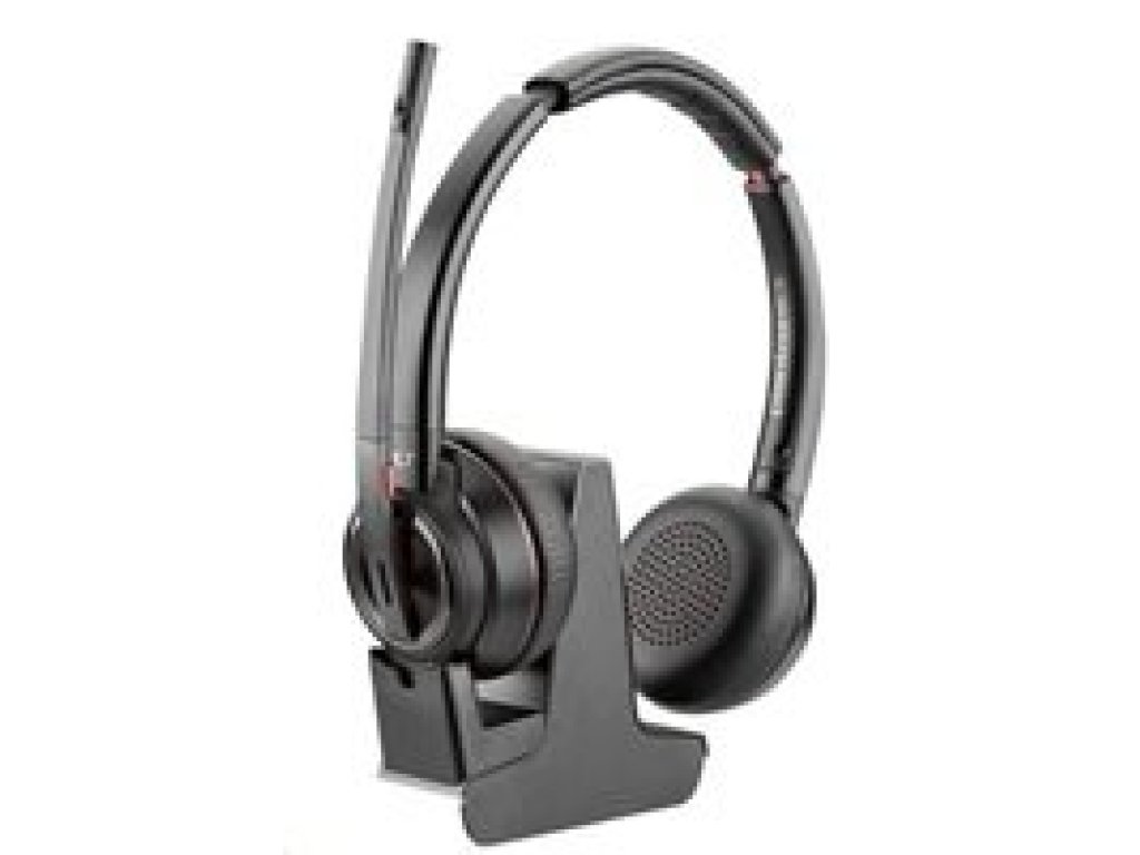 POLY Savi 8220 UC-M náhlavní souprava, DECT, ANC, USB-A, stereo (8D3F5AA#ABB)