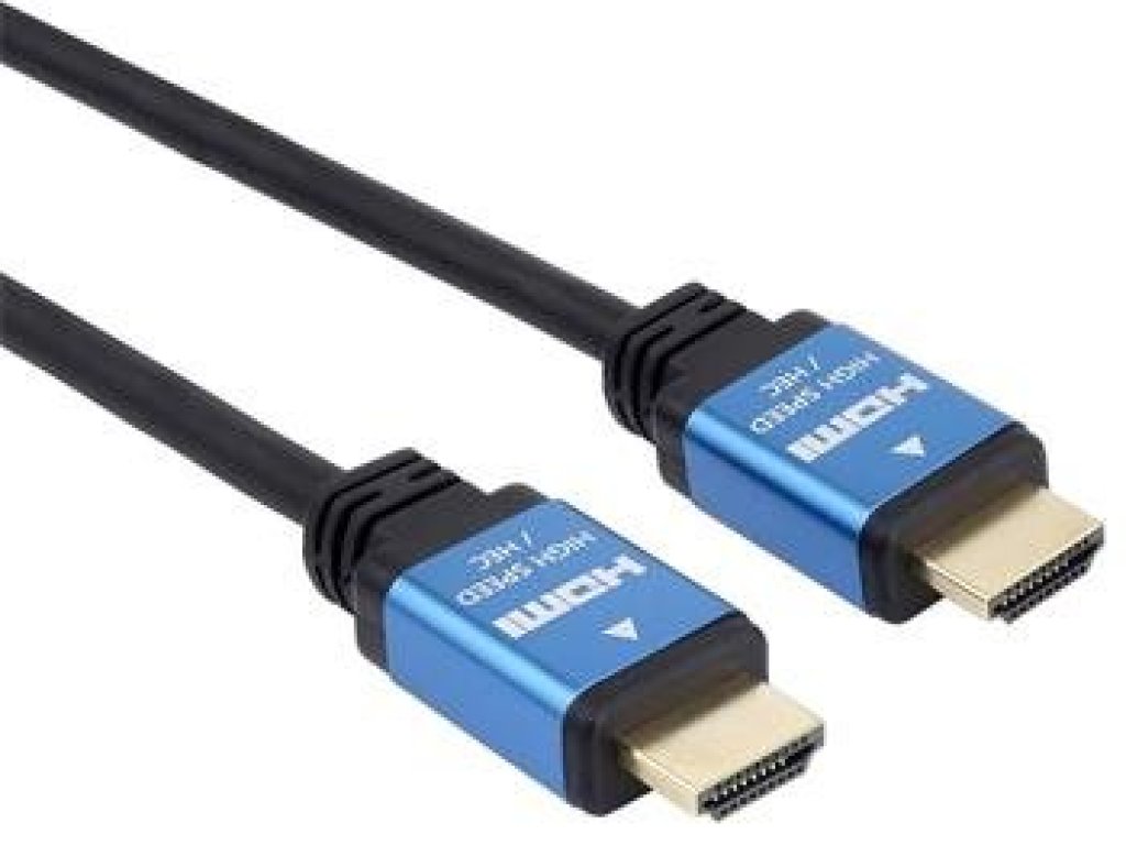 PREMIUMCORD 4K HDMI 2.0b High Speed + Ethernet kabel, zlacené HQ konektory, 0,5m (kphdm2a05)