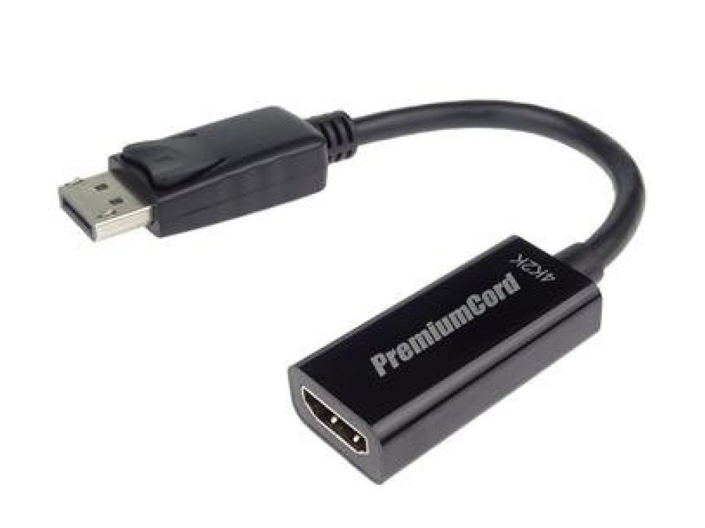PREMIUMCORD adaptér DisplayPort-HDMI, M/F (kportad11)
