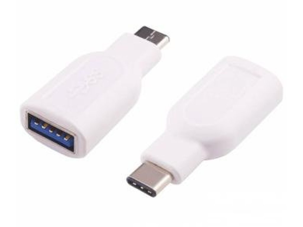 PREMIUMCORD adaptér USB 3.1, C-A, M/F, bílý, OTG (kur31-14)