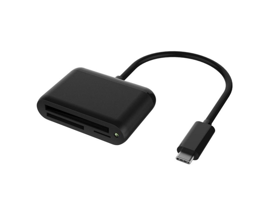 PremiumCord Adaptér USB3.1 Typ-C - Ctecka karet CFAST2.0+SD3.0+Micro SD 3.0