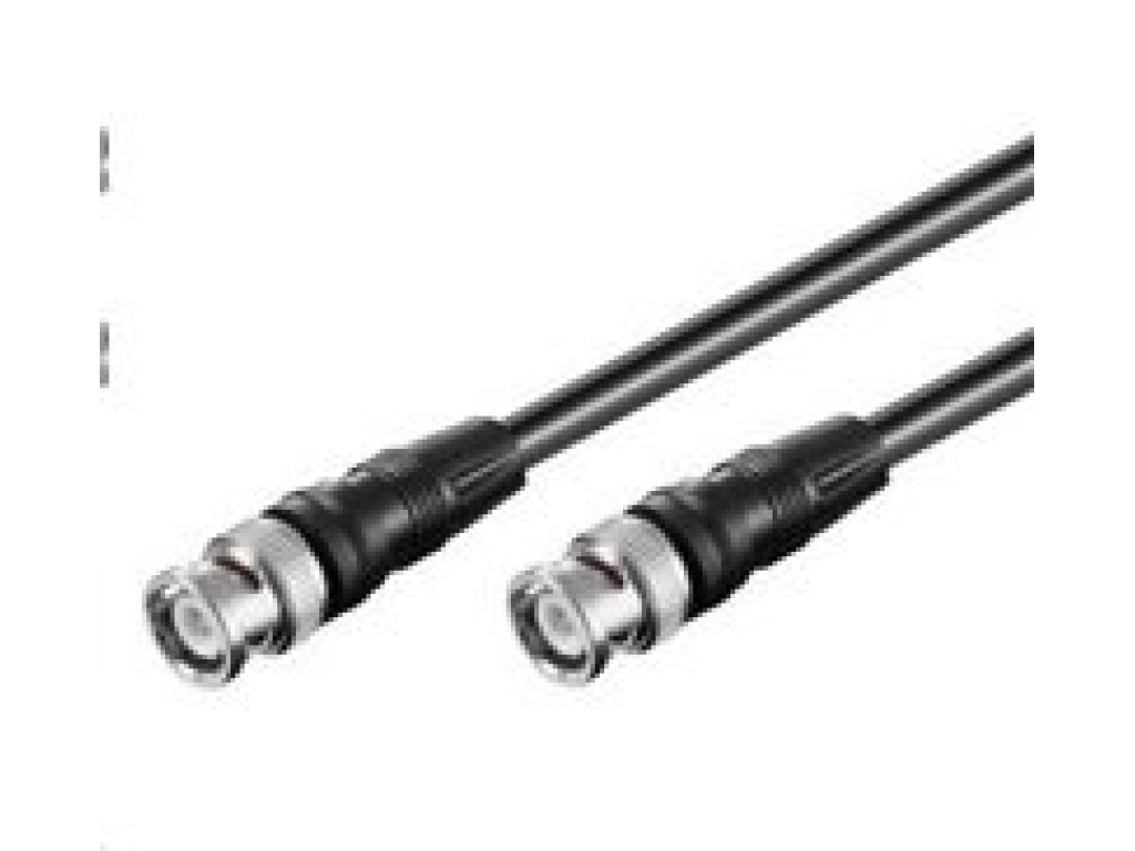 PremiumCord BNC kabel pro audio/video 75 Ohm 1m M/M (ktbmm01)