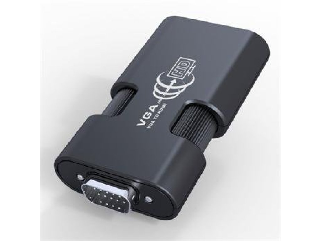 PREMIUMCORD elektronický konvertor VGA+Jack-HDMI, M+F/F (khcon-23)