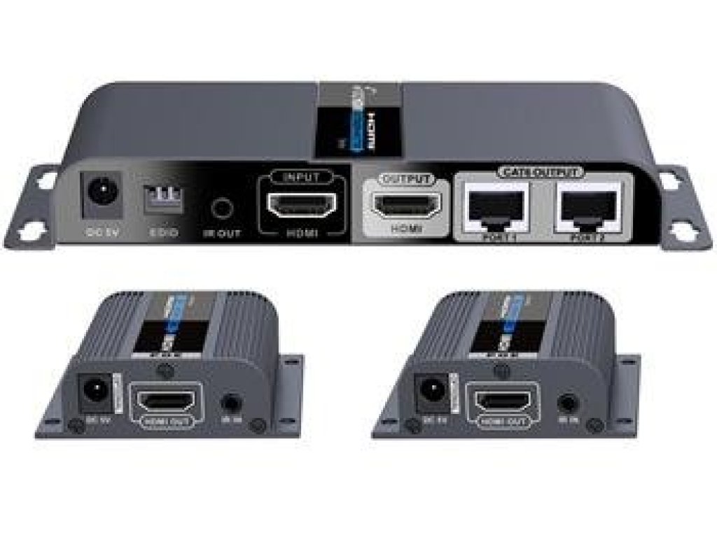 PREMIUMCORD HDMI rozbočovač a extender 1:2 po CAT6 (khsplit2g)