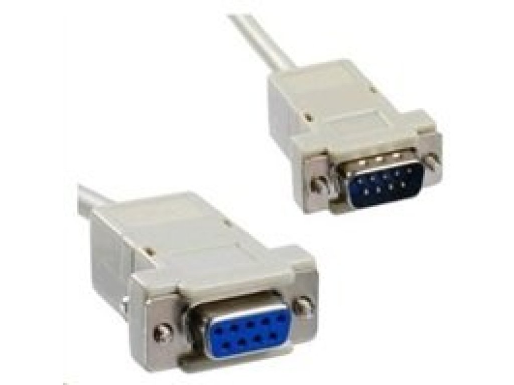 PREMIUMCORD kabel datový, DB9-DB9, M/F, prodlužovací, 2m, rozebírací (kpm2a)