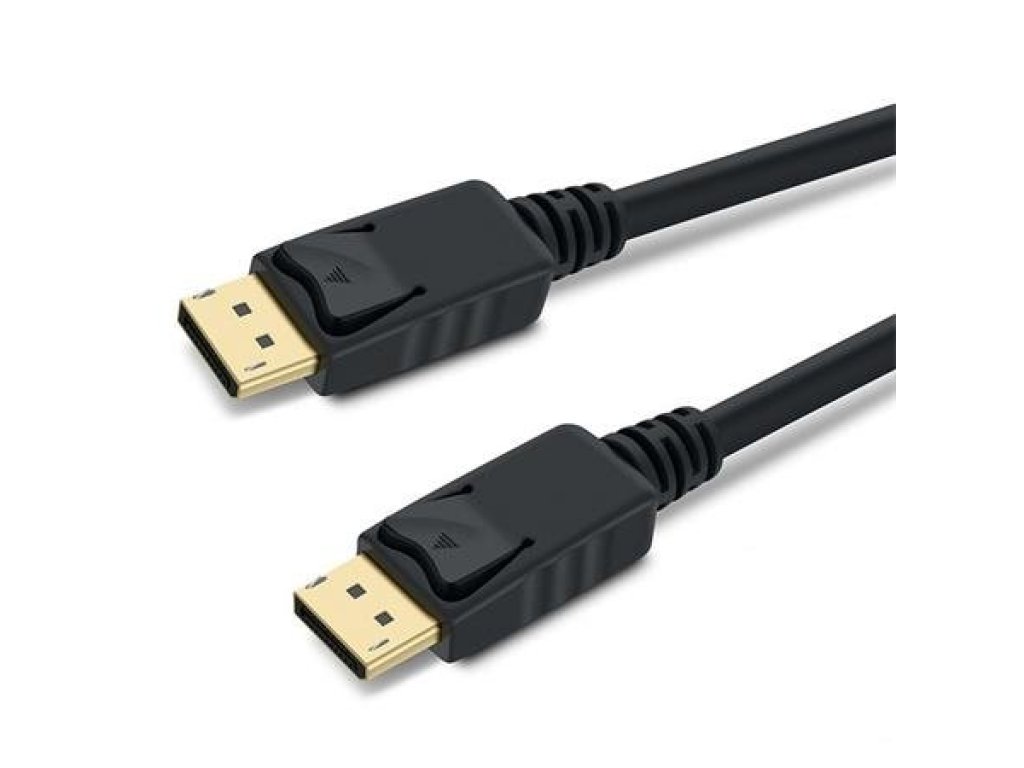 PREMIUMCORD kabel DisplayPort-DisplayPort, M/M, propojovací, 2m, černý, v1.3/1.4 (kport5-02)