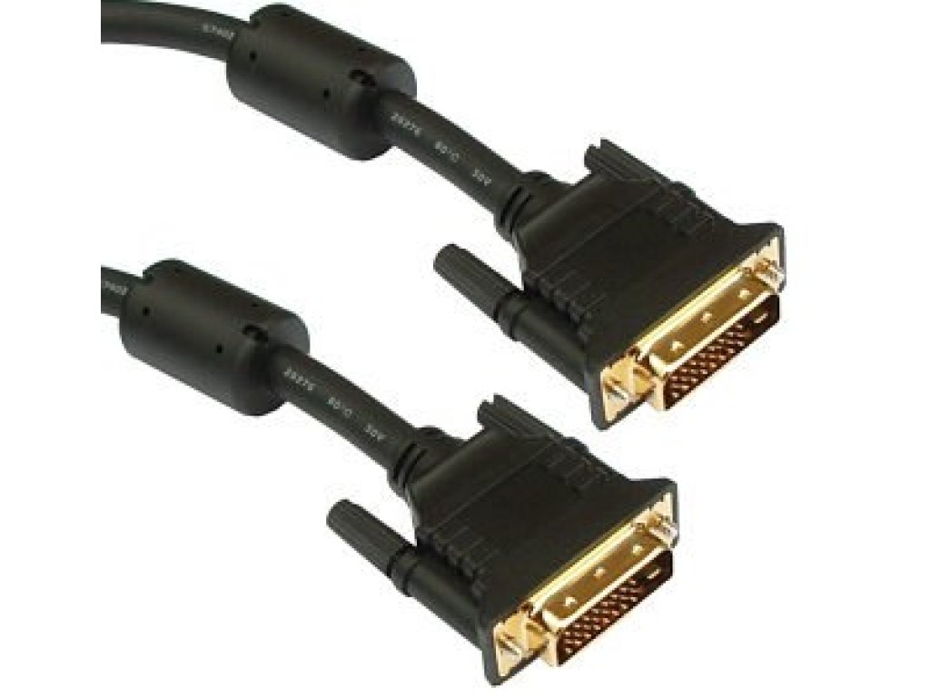 PREMIUMCORD kabel DVI-D-DVI-D, M/M, propojovací, 10m, černý (kpdvi2-10)