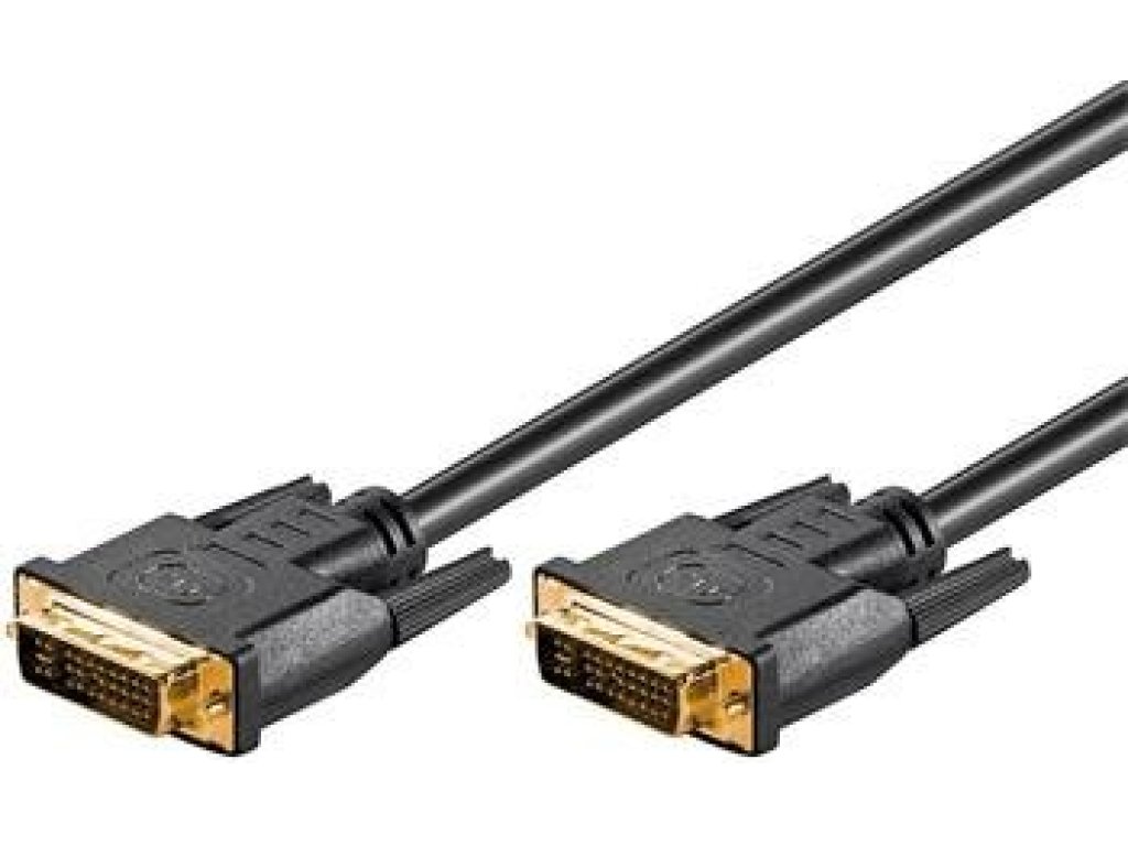 PREMIUMCORD kabel DVI-I-DVI-I, M/M, propojovací, 3m, černý (kpdvi3-3)