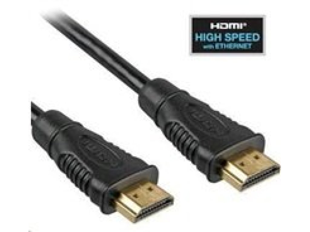 PREMIUMCORD kabel HDMI-HDMI, M/M, propojovací, 25m, černý, v1.4 (kphdme25)