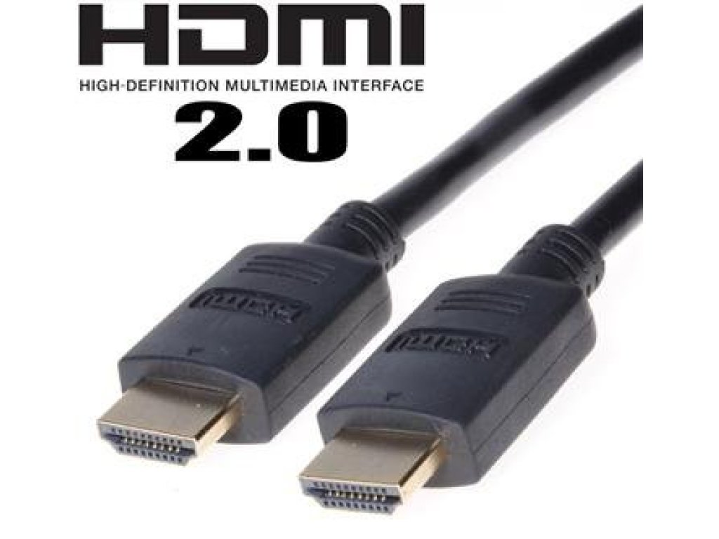 PREMIUMCORD kabel HDMI-HDMI, M/M, propojovací, 3m, černý, v2.0 (kphdm2-3)