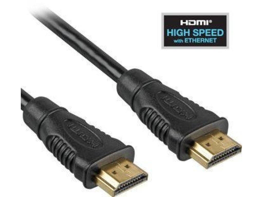 PREMIUMCORD kabel HDMI-HDMI, M/M, propojovací, 7m, černý, v1.4 (kphdme7)