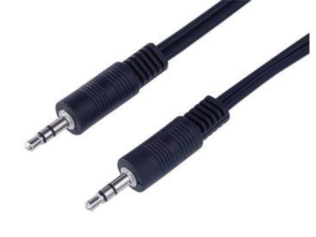 PREMIUMCORD kabel Jack 3.5-Jack 3.5, M/M, propojovací, 2,5m, černý (kjackmm025)