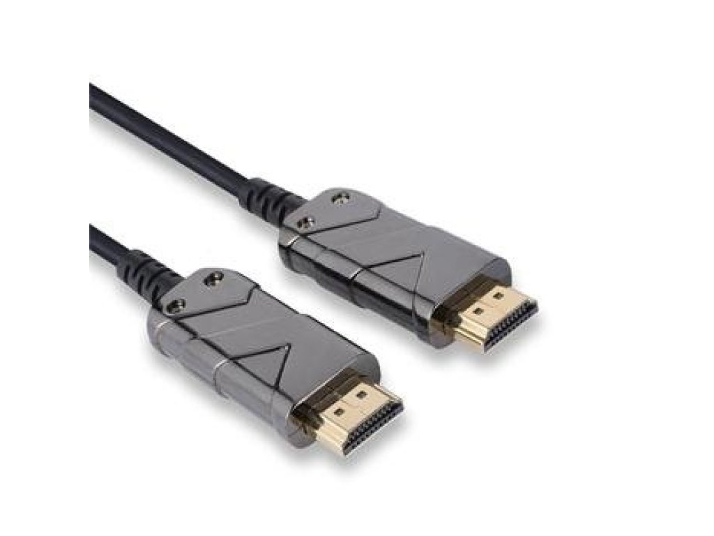 PREMIUMCORD kabel optický HDMI-HDMI, M/M, propojovací, 10m, černý, v2.1 (kphdm21x10)