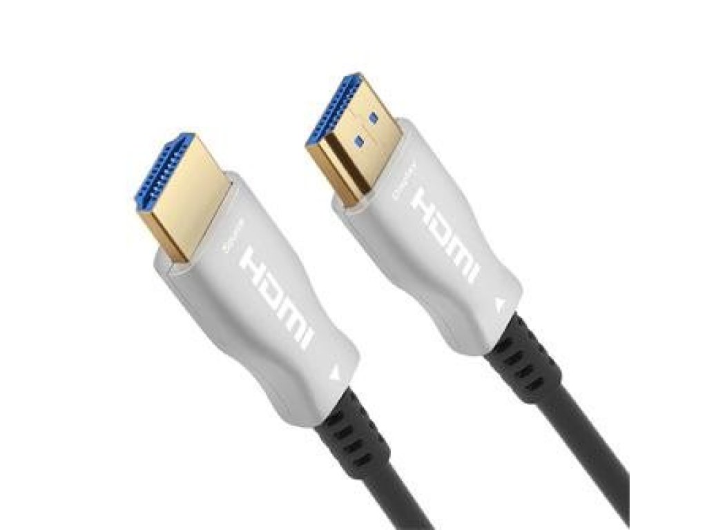 PREMIUMCORD kabel optický HDMI-HDMI, M/M, propojovací, 40m, černý, v2.0b (kphdm2x40)