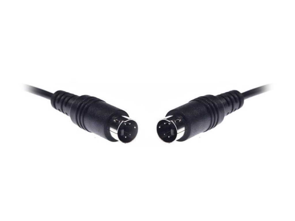 PREMIUMCORD kabel S-Video-S-Video, M/M, propojovací, 2m, černý (kjs-2)