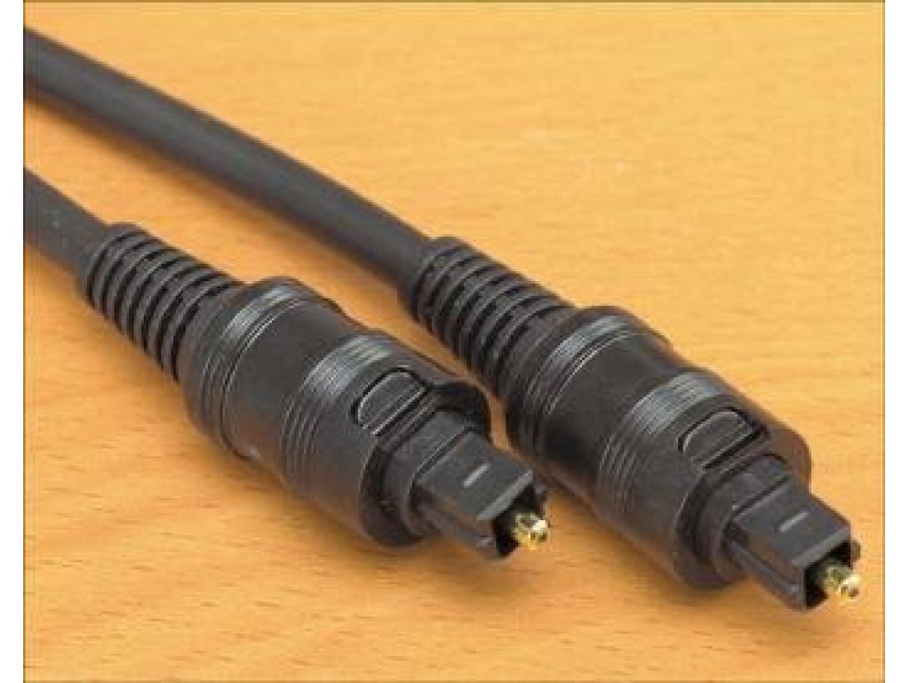 PREMIUMCORD kabel Toslink-Toslink, M/M, propojovací, 2m, černý (kjtos2)