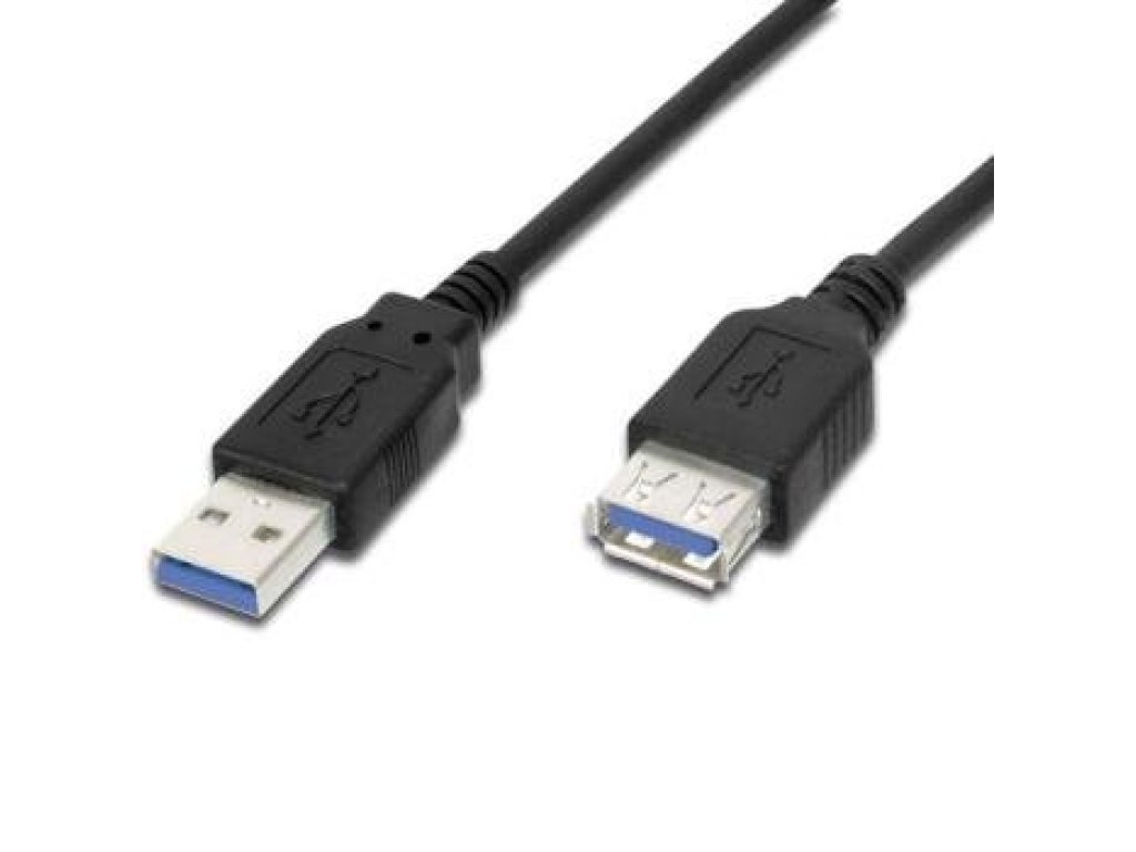 PREMIUMCORD kabel USB 2.0, A-A, M/F, prodlužovací, 3m, černý (kupaa3bk)